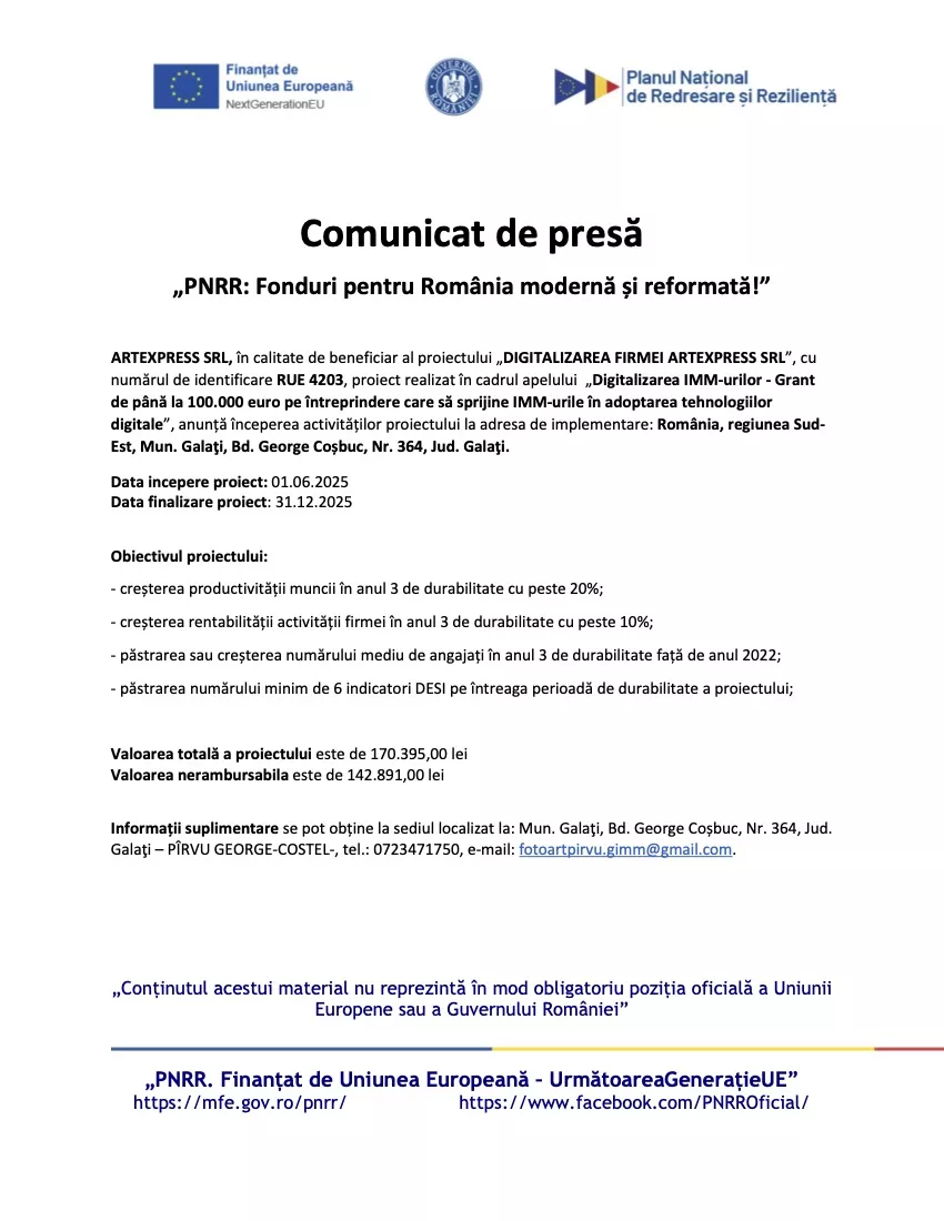 anunt-de-presa-artexpress
