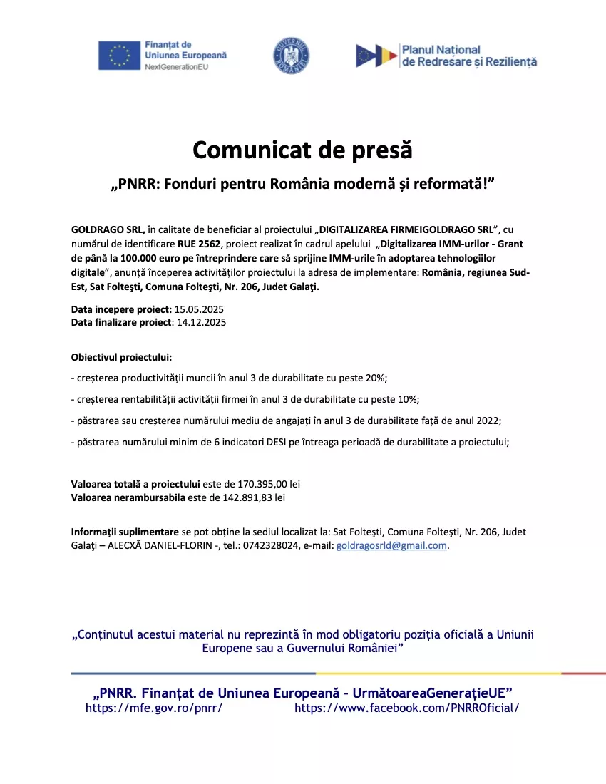 anunt-de-presa-goldrago