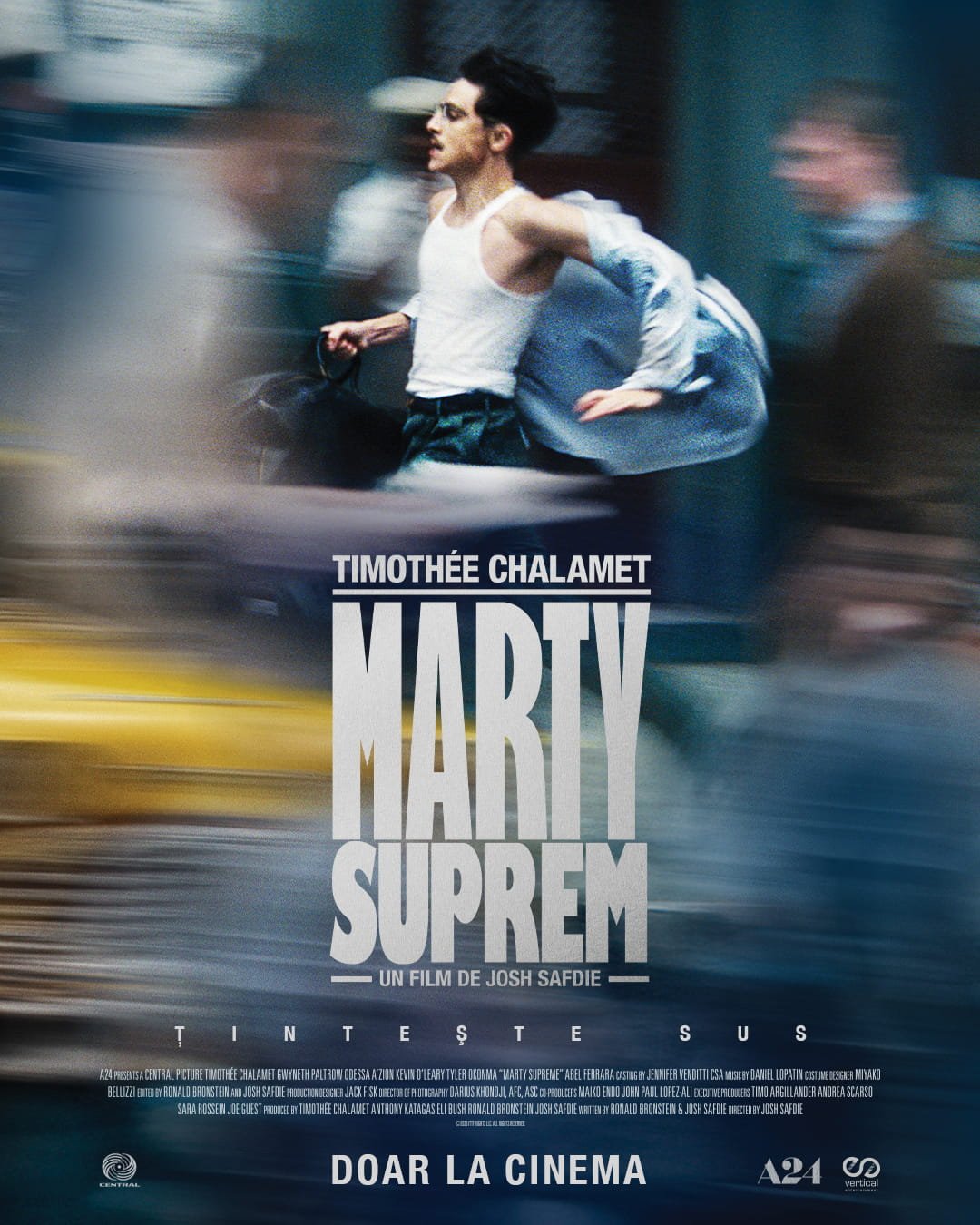 Timothée Chalamet ia primul Glob de Aur pentru „Marty Suprem”