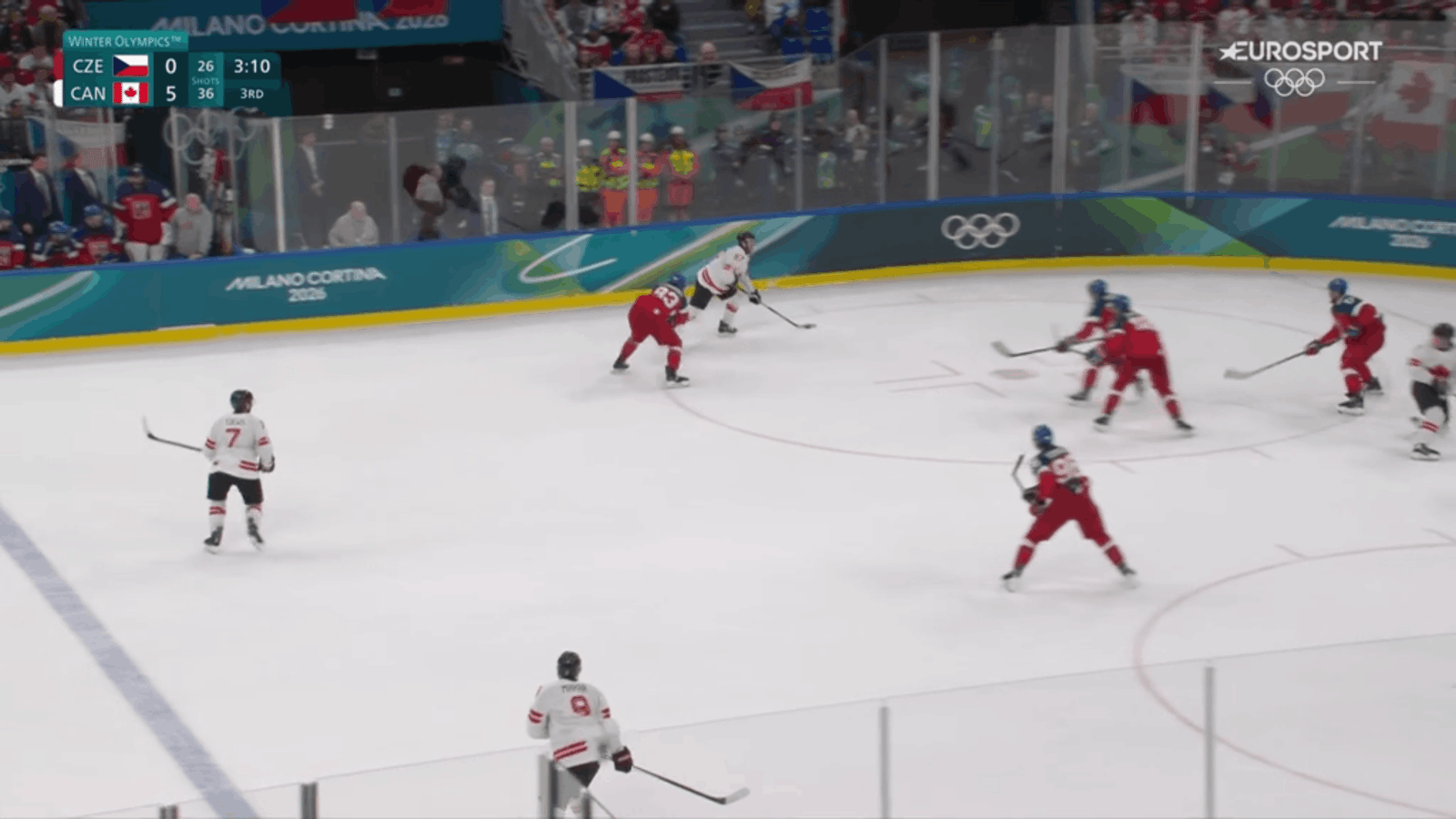 JO Hochei: Canada zdrobește o echipă a Cehiei care astăzi nu a putut mai mult