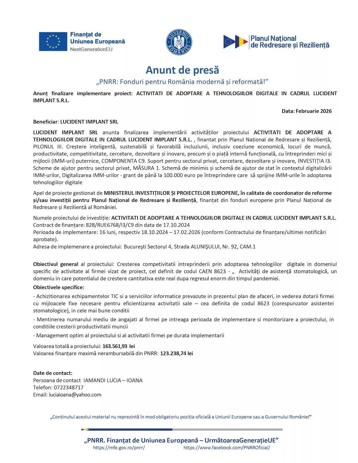 comunicat-de-presa-lucident-implant-srl