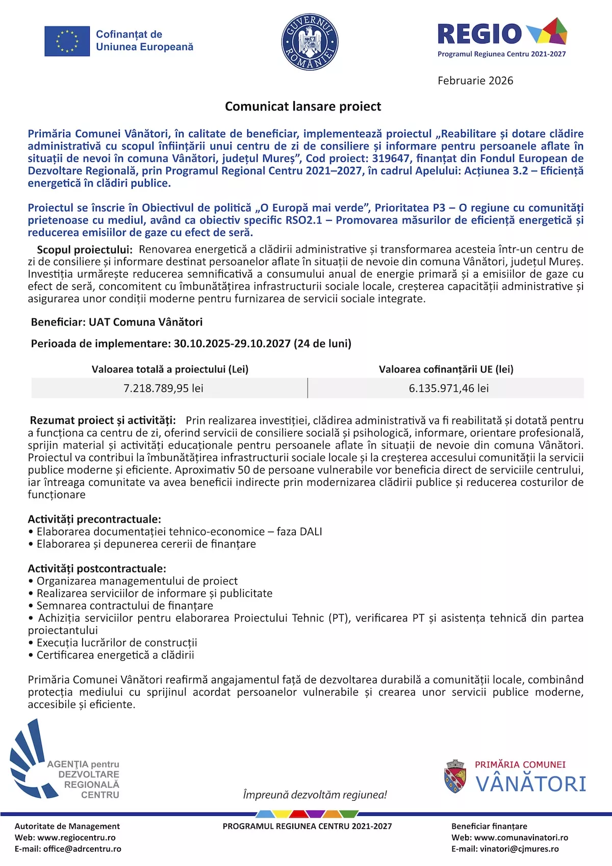 comunicat-presa-centru-vanatori