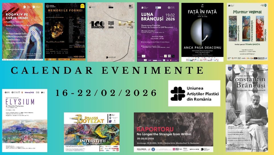 Evenimente plastice recomandate de UAP