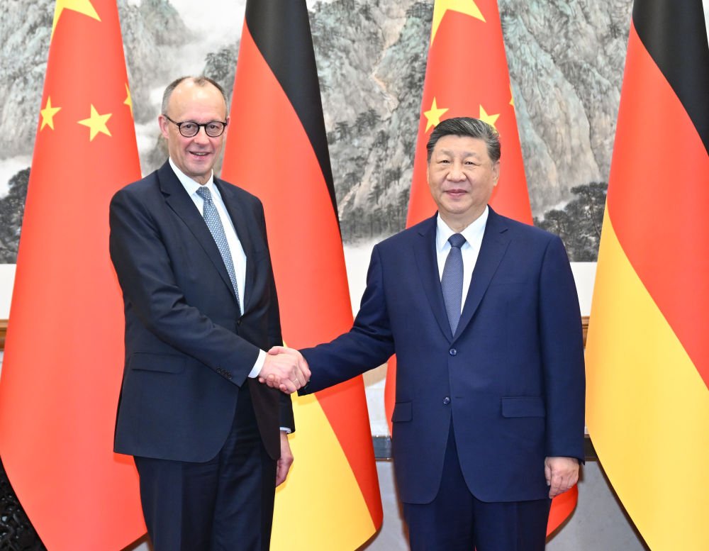 Xi Jinping, întâlnire cu Friedrich Merz la Beijing