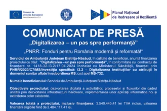 „Digitalizarea - un pas spre performanță SAJ Bistrita