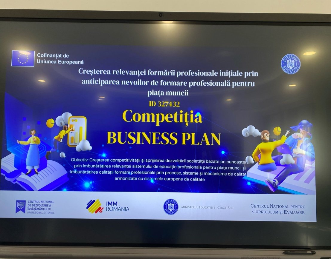 A avut loc Concursul Business Plan – faza județeană, anul școlar 2025-2026