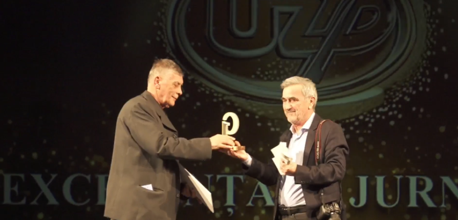 Lucian Tudose, distins cu Premiul pentru Fotoreportaj, acordat de Uniunea Ziariștilor Profesioniști din România