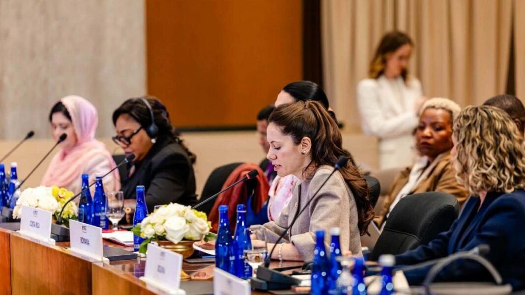 Partenera lui Nicușor Dan, Mirabela Grădinaru, întâlnire la Washington cu conducerea „American Councils for International Education”