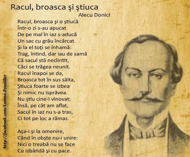 Racul, broasca și știuca din societatea românească