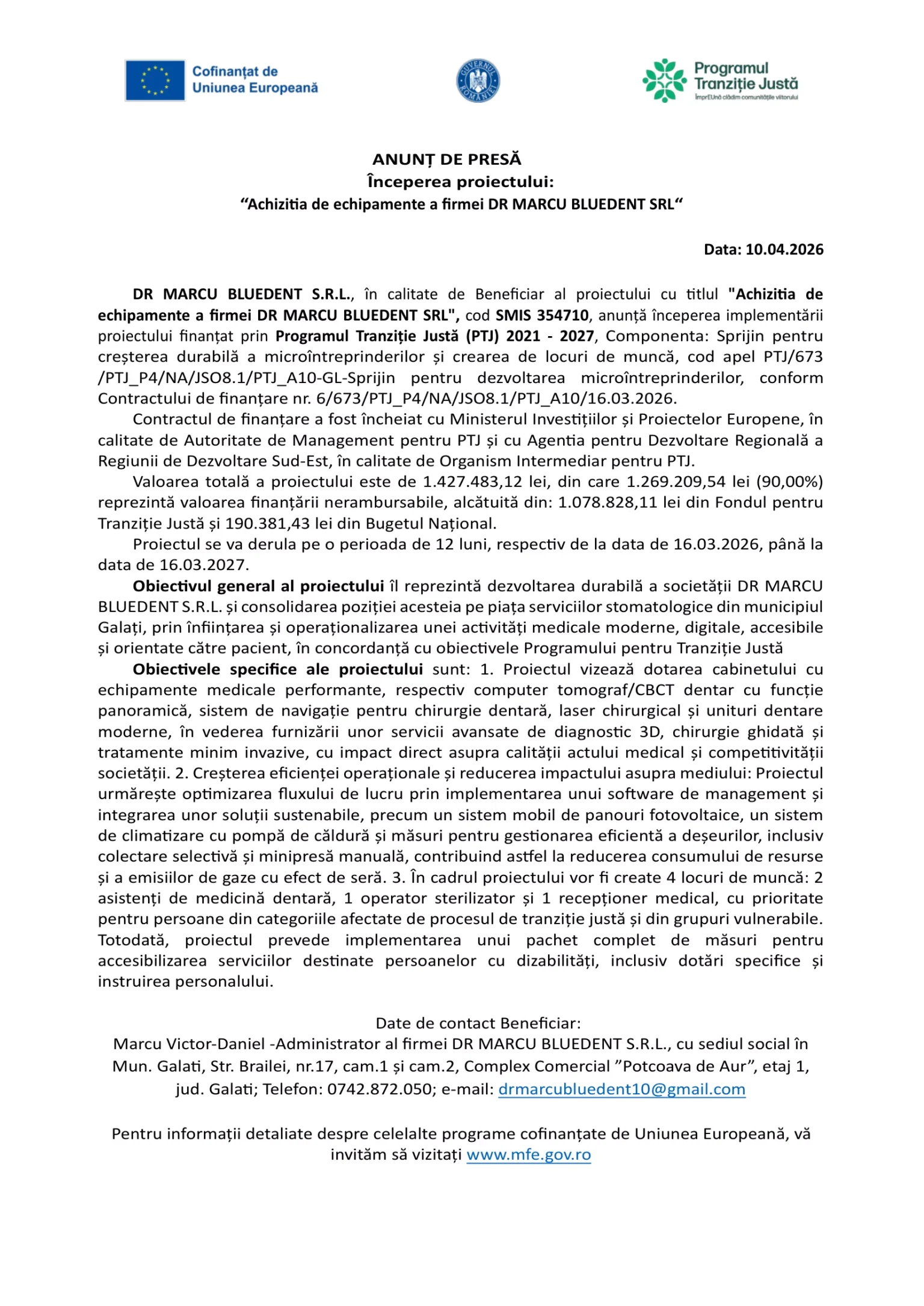 macheta-anunt-incepere-dr-marcu-bluedent