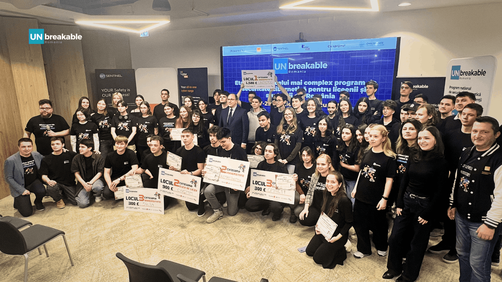 UNbreakable România 2026: Peste 1.700 de tineri antrenați pentru o carieră în securitate cibernetică și prima competiție în care echipele au concurat cu un agent AI autonom