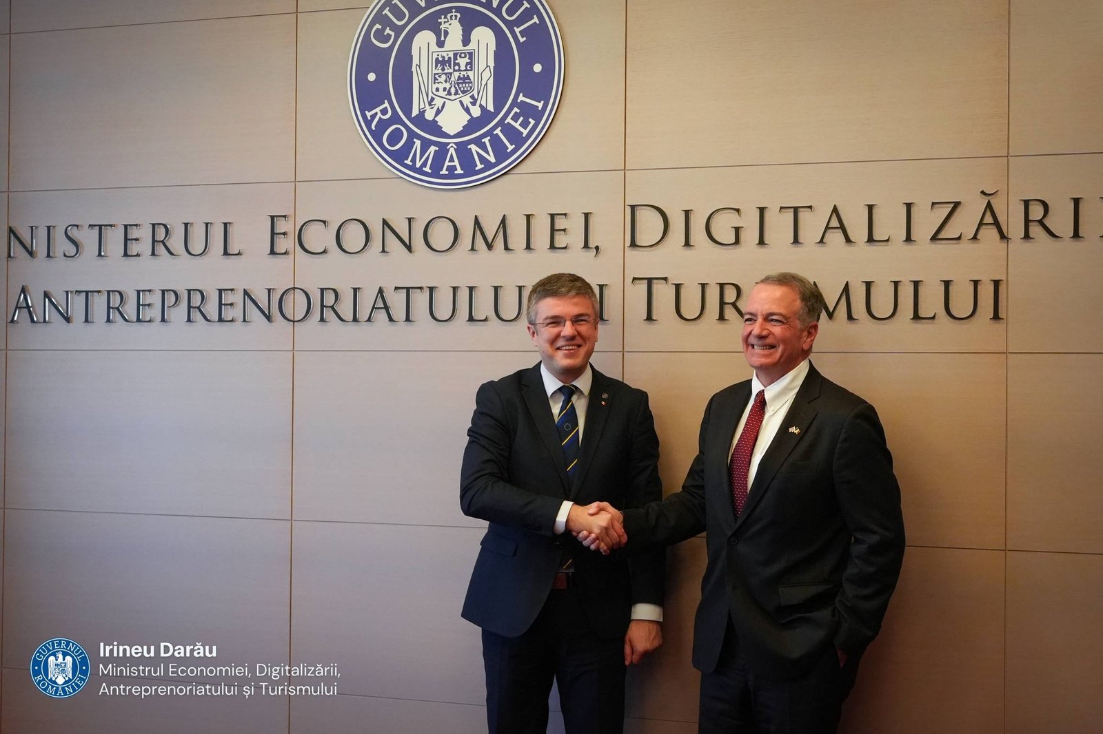 Ministrul Economiei: Statele Unite sunt unul dintre cei mai importanți parteneri economici ai noștri