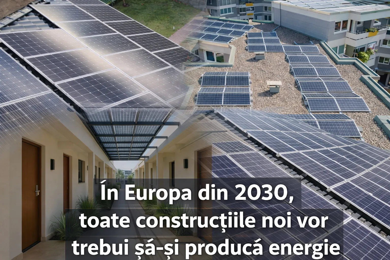 APCE: Uniunea Europeană pregătește obligativitatea construcțiilor noi cu zero emisii din 2030