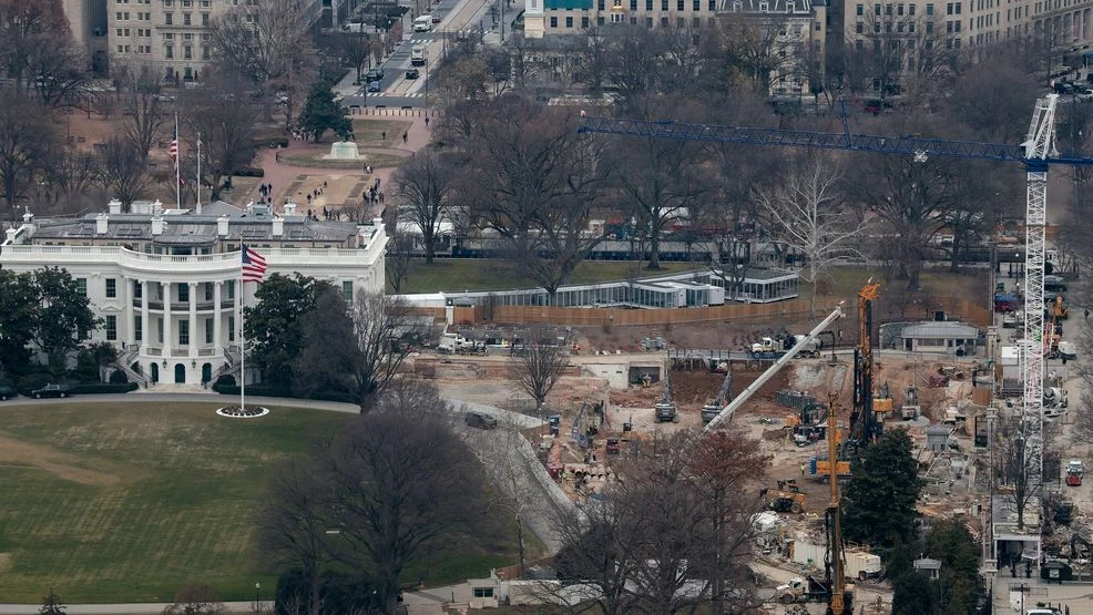Construcția sălii de bal de la Casa Albă, blocată de un judecător federal