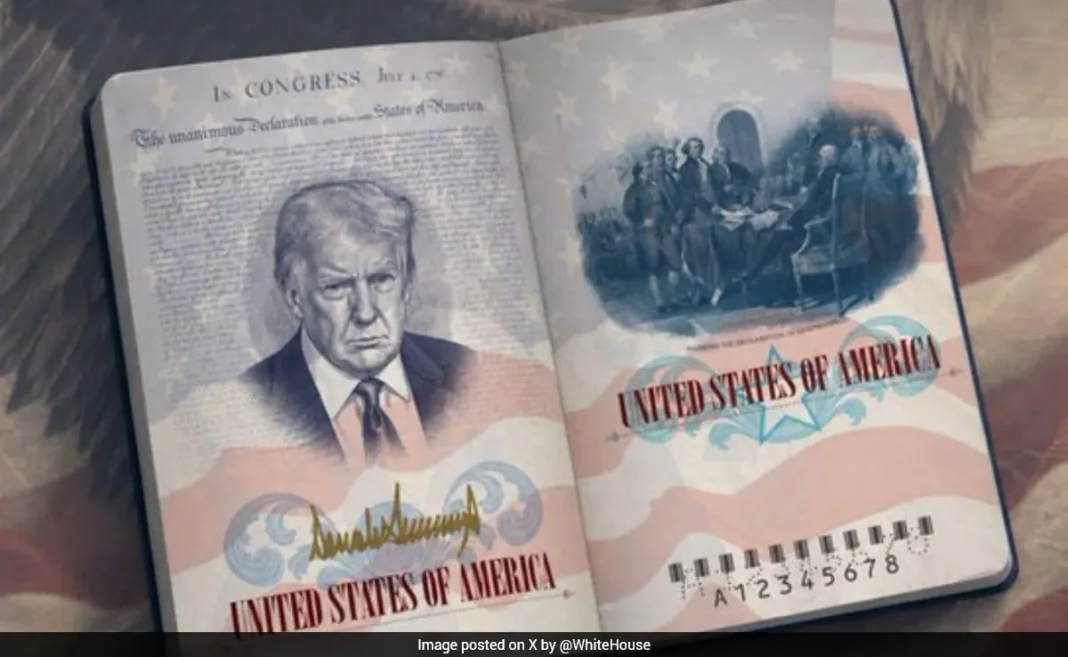 SUA emit pașapoarte în ediție limitată cu chipul și semnătura lui Donald Trump