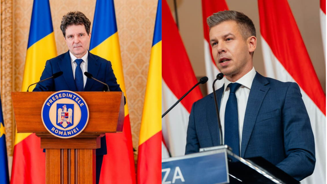 Nicuşor Dan îl felicită pe Peter Magyar pentru victoria istorică în faţa lui Viktor Orbán