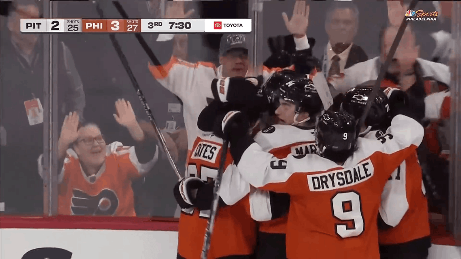 NHL playoffs: Philadelphia Flyers sunt on-fire: 3-0 la general cu Pittsburgh Penguins