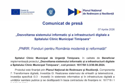 spital-timisoara-dezvoltarea-digitale-comunicat-lansare-proiect