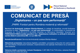 Comunicat online Bistrita Nasaud serviciul de ambulanta-1