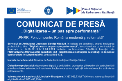 Comunicat online Bistrita Nasaud serviciul de ambulanta-1