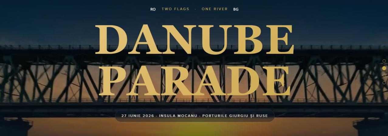 „Parada Dunării – Două steaguri, un fluviu”: cel mai spectaculos eveniment transfrontalier de pe Dunăre revine pe 27 iunie 2026