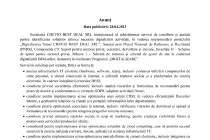 Anunt_achizitie_CHEVIO_BEST_DEAL_SRL-1