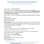Comunicat de presă SC GAT LOGISTIC SRL-1