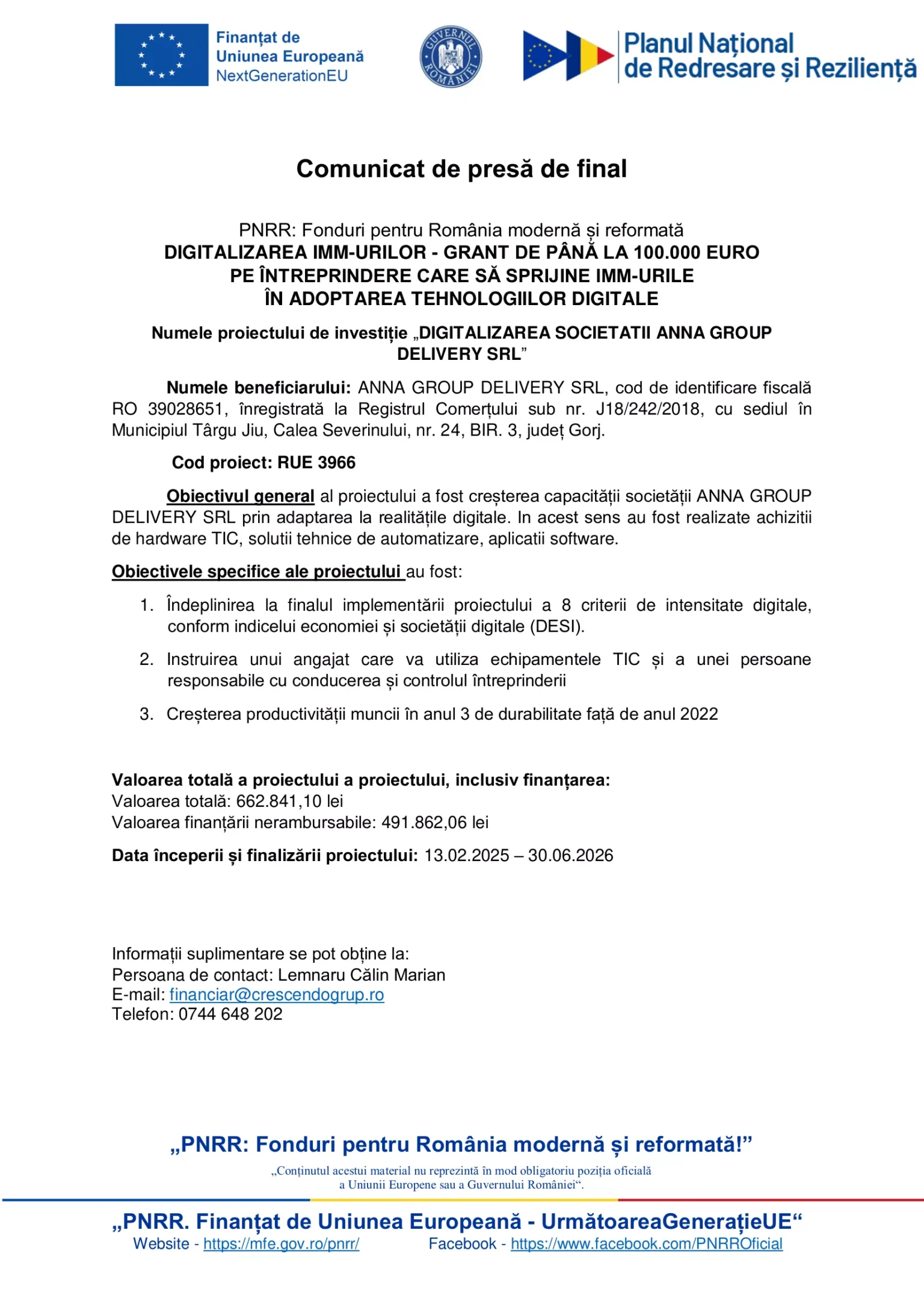 comunicat-de-presa-finalizare-anna-group-delivery-srl