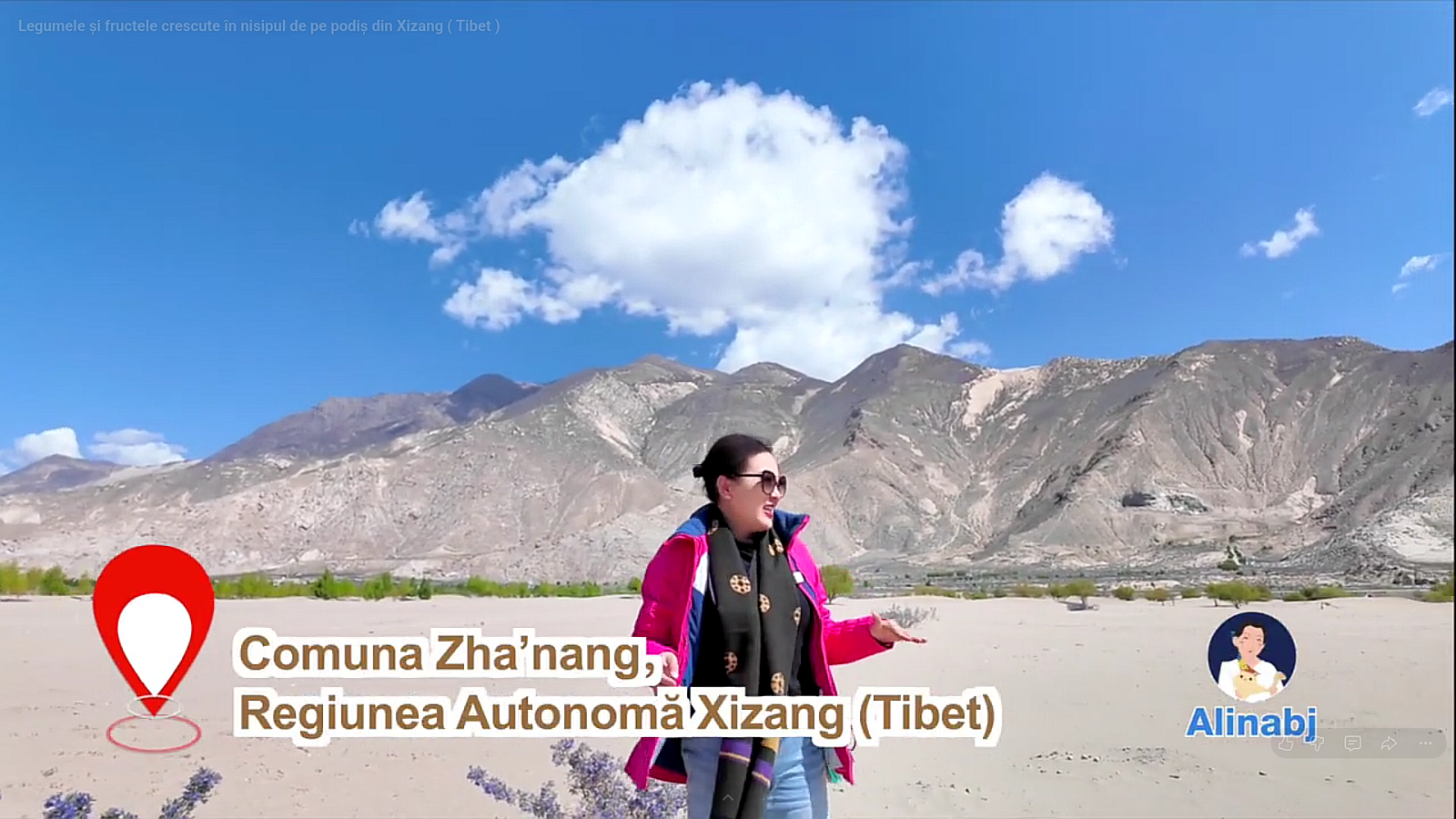 Legumele și fructele crescute în nisipul de pe podiș din Xizang (Tibet)