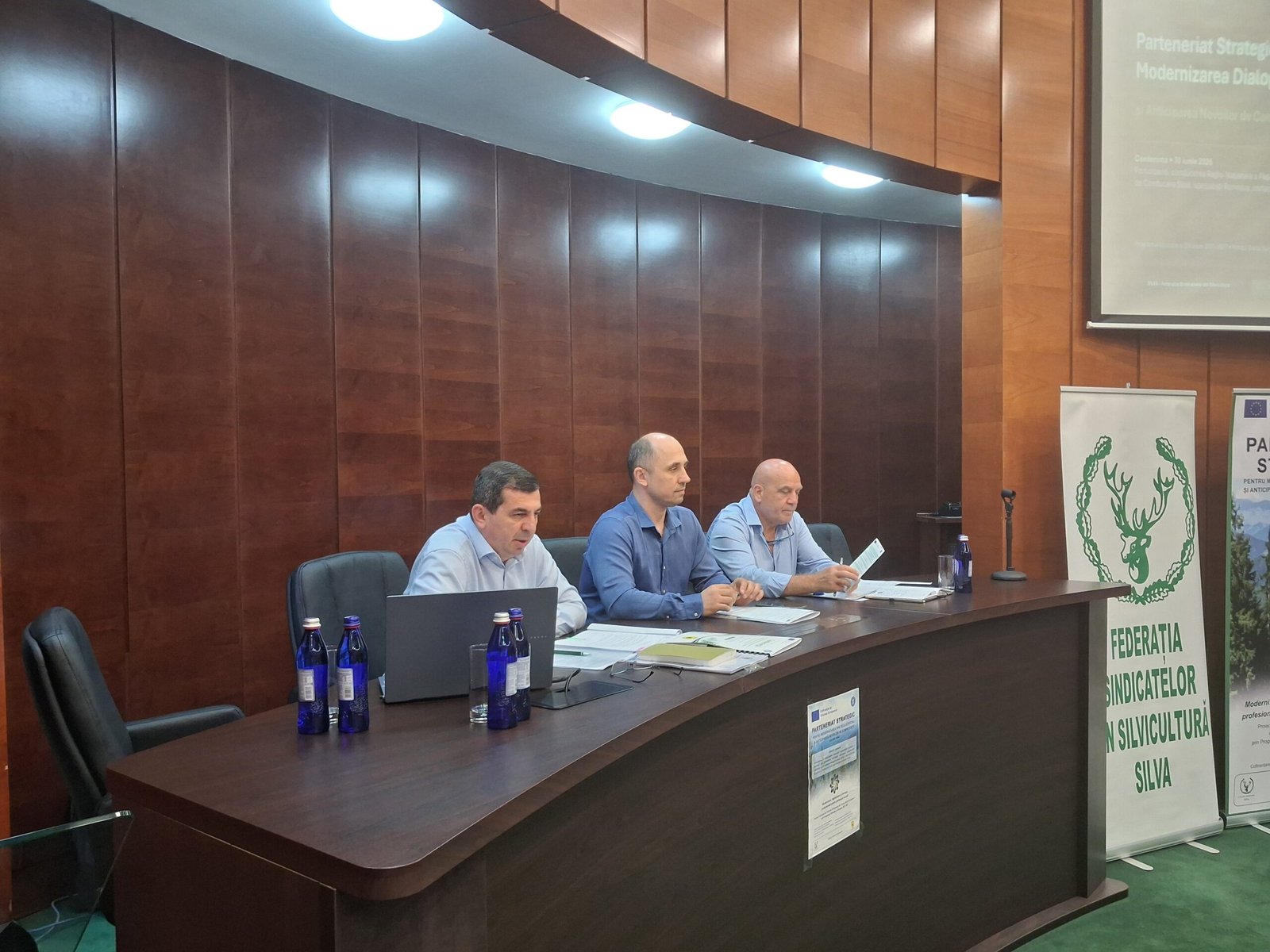 Federația SILVA și Romsilva consolidează dialogul social în sectorul silvic printr-un proiect cofinanțat de Uniunea Europeană