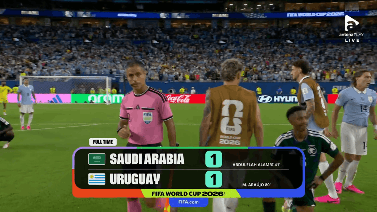 CM Fotbal: Surprizele continuă – după ce Spania a făcut egal cu Capul Verde, Uruguay nu poate trece de Arabia Saudită