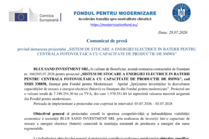 Comunicat de presa demarare proiect_BSI 8MW-1