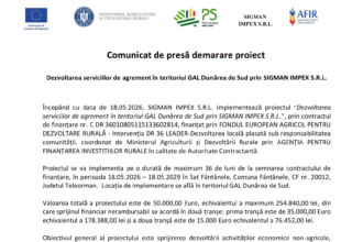 Comunicat de presa demarare proiect_SIGMAN IMPEX S.R-1