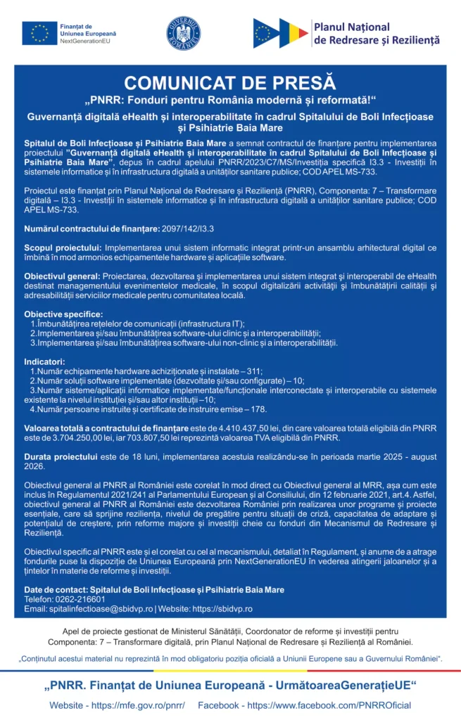 baia-mare-spital-comunicat-online