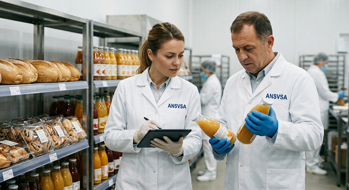 Controale ANSVSA în industria alimentară: Peste 9.000 de verificări și amenzi de 1,5 milioane de lei
