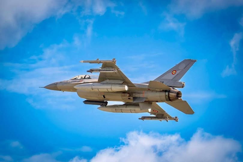 Dronă doborâtă de un pilot român în spațiul aerian național