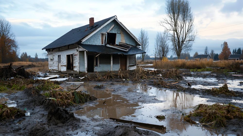 Fenomenele meteo extreme lovesc tot mai puternic locuințele din România