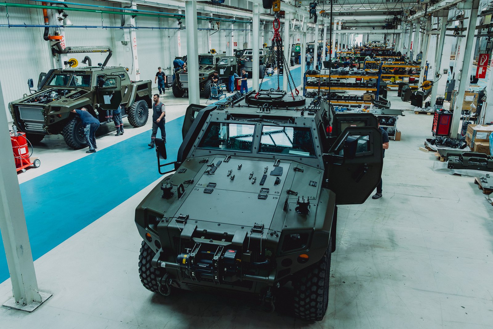 Au început livrările primelor vehicule Cobra II fabricate integral în România
