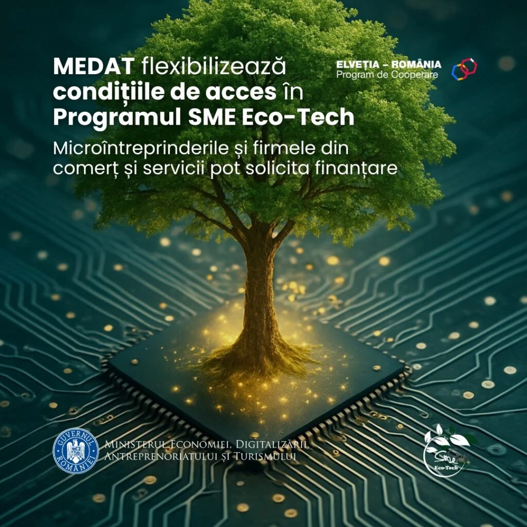 Atenționări privind respectarea condițiilor aferente valorilor minime și maxime ale programului SME-Ecotech