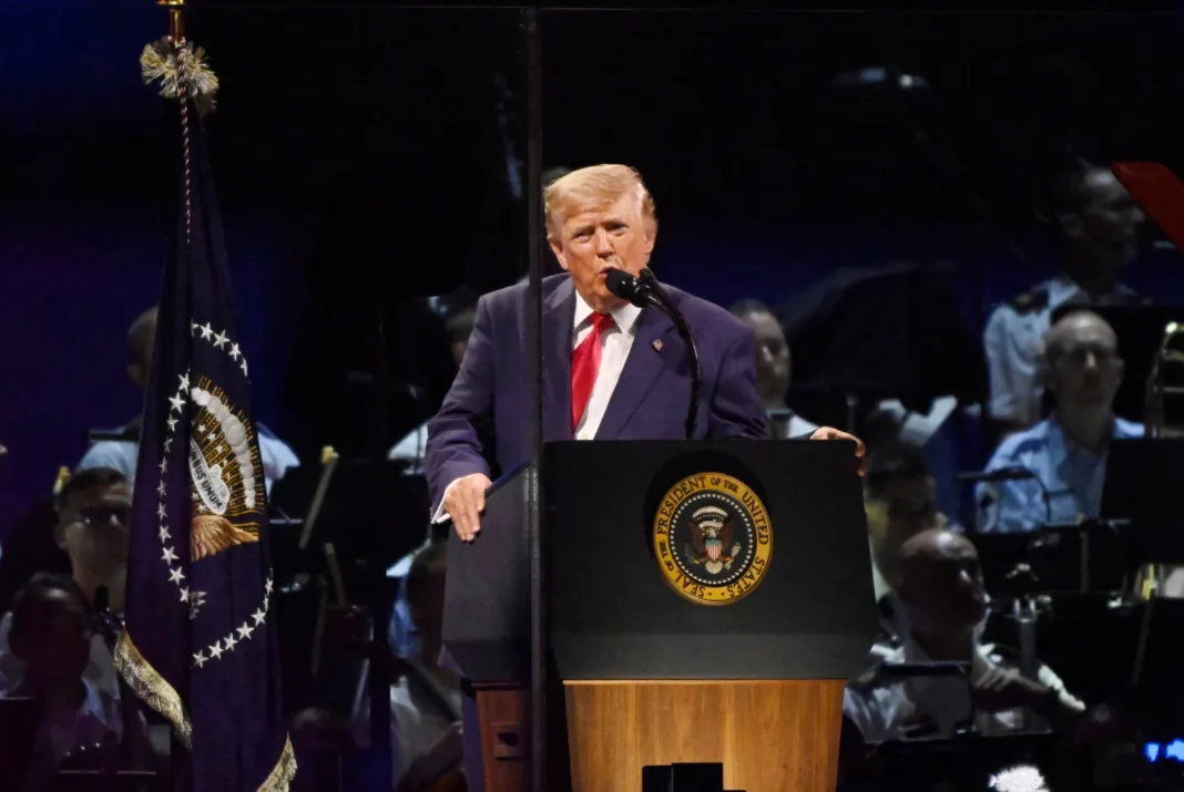 Trump salută „epoca de aur a Americii”, în discursul de Ziua Independenţei