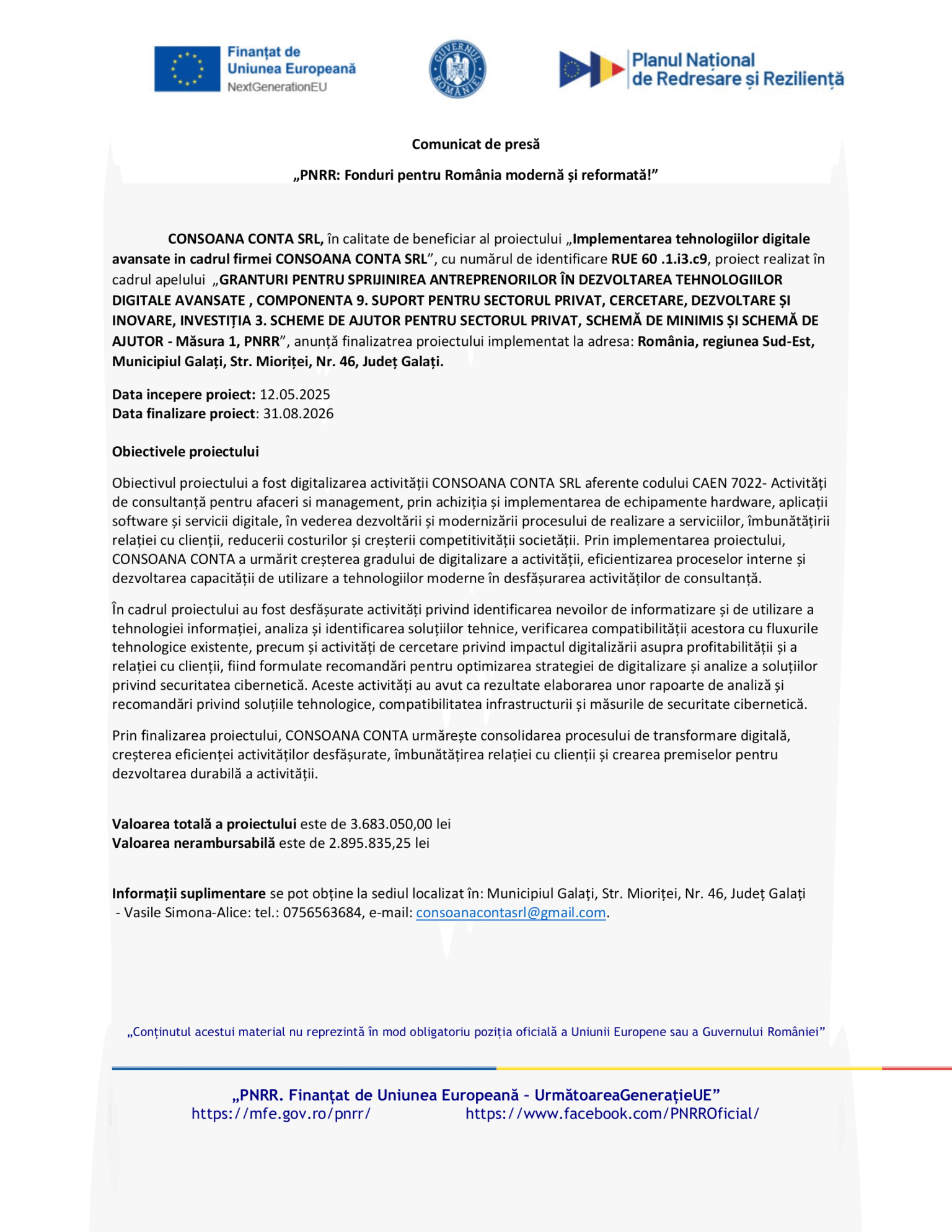 Anunt de presa final proiect - CONSOANA CONTA-1
