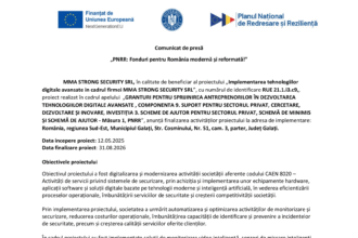 Anunt de presa final proiect - MMA-2