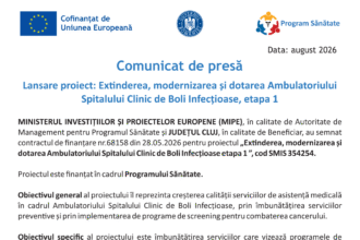 Cluj_Ambulatoriu Sp Boli Infectioase_Comunicat de presa-1