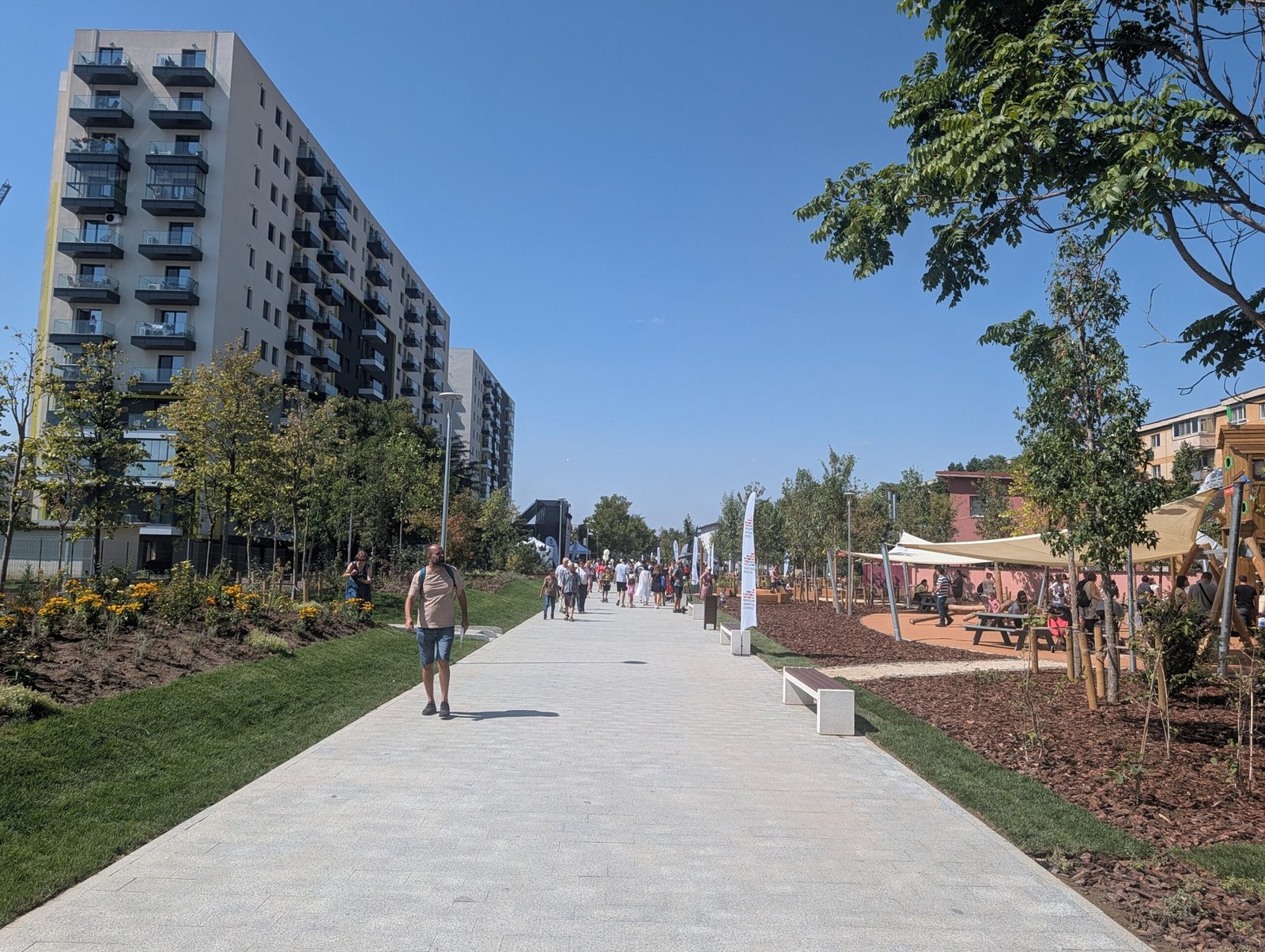 1,5 milioane de euro pentru infrastructură urbană verde în Parcul Liniei din Capitală