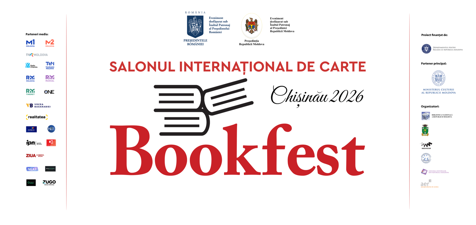Bookfest sărbătorește cartea românească la Chișinău