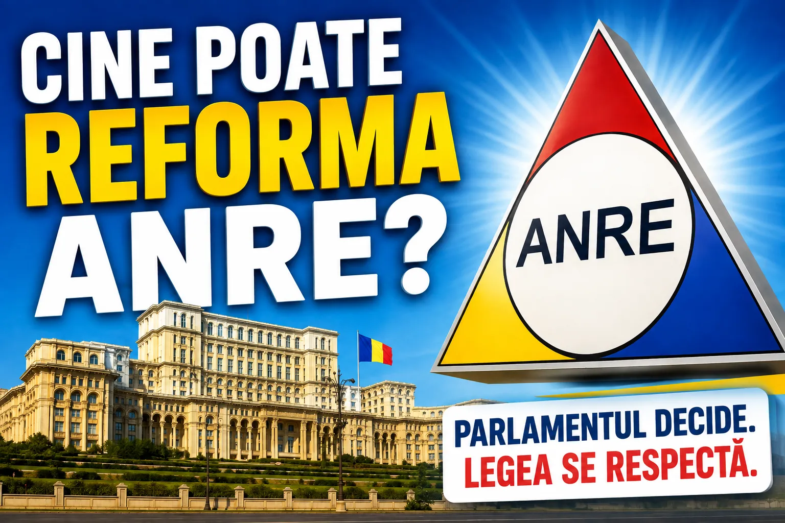 APCE: Cine poate reforma ANRE? Răspunsul este simplu: Parlamentul României