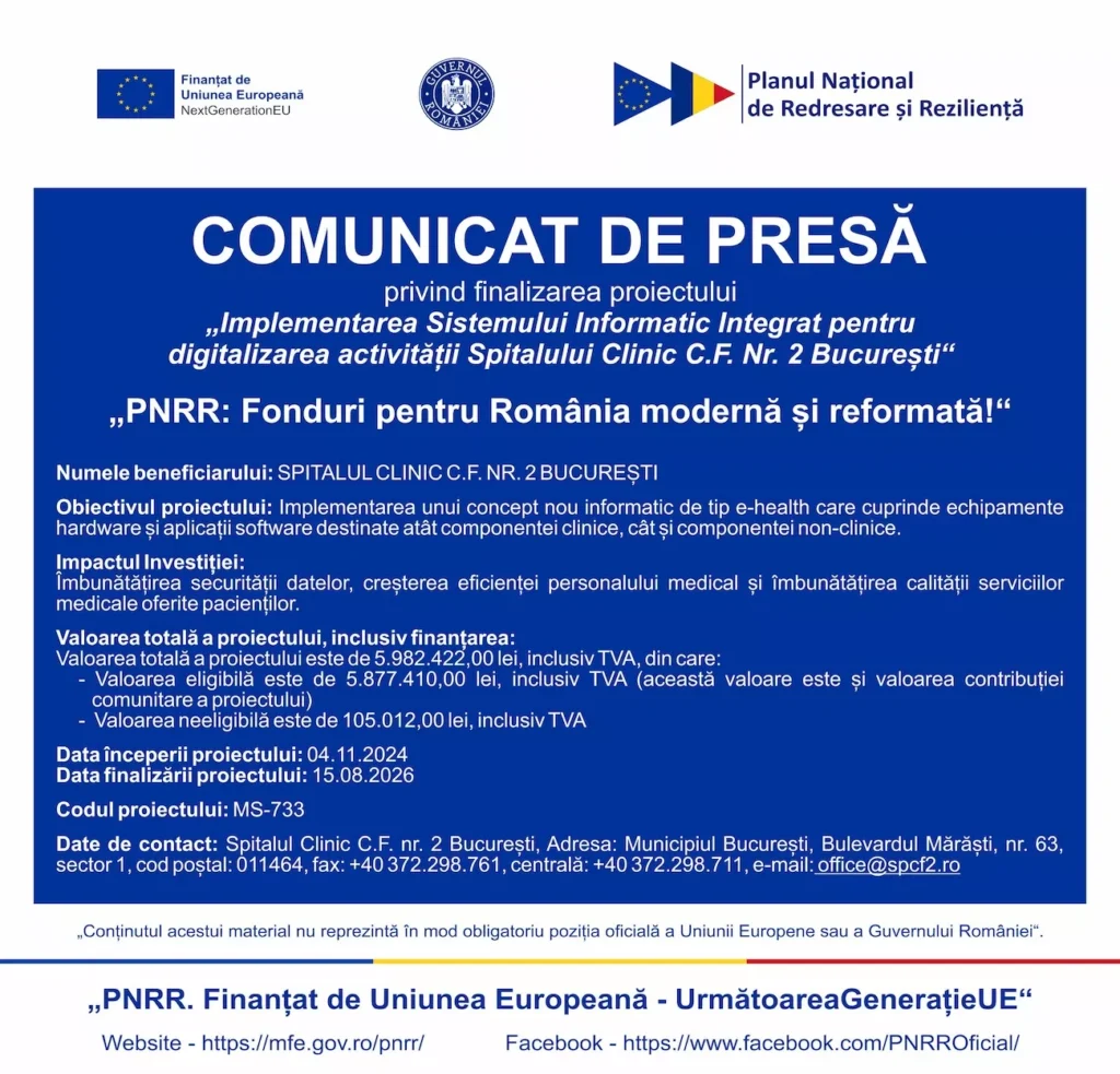 spital-cf-2-bucuresti-implementarea-sistemului-ms-733-comunicat-finalizare-proiect-online