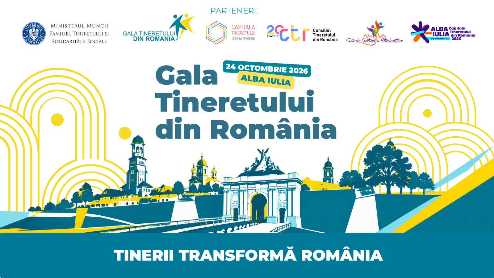 Gala Tineretului din România 2026 – „Tinerii transformă România”