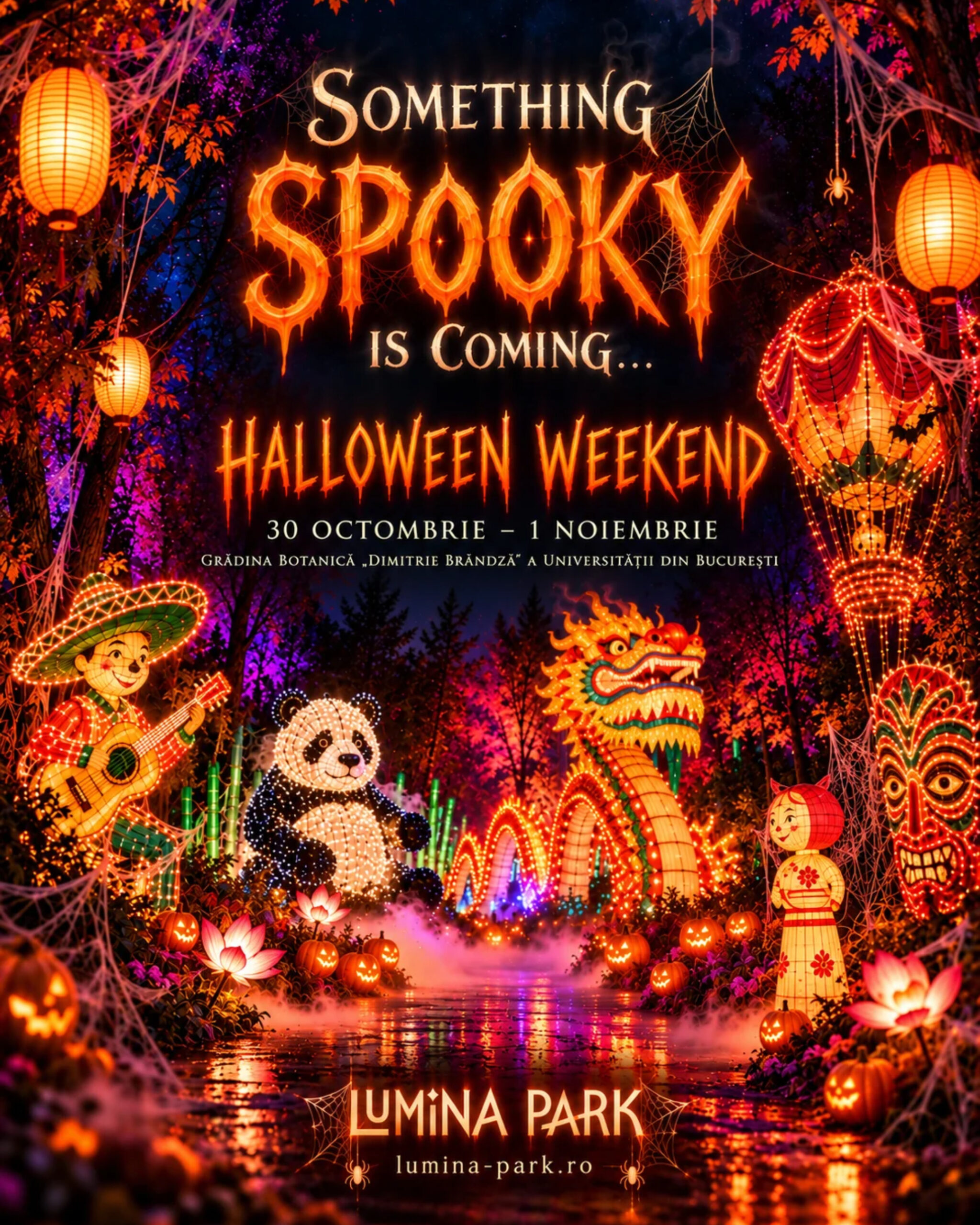 Lumina Park îmbracă un nou costum de Halloween