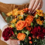 buchet flori toamna